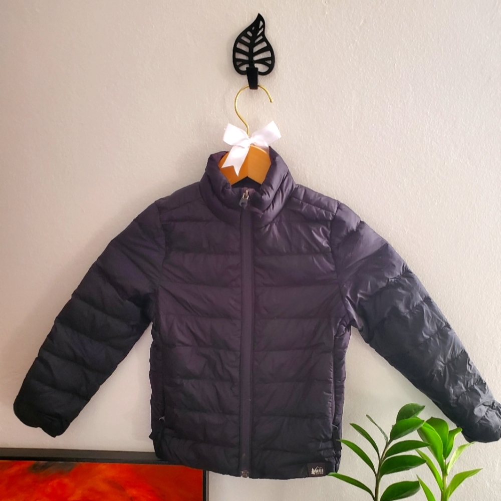 REI down puffer jacket, size XXS (4-5)